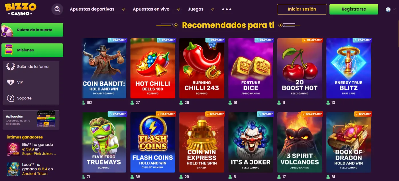 Bizzo Casino Página principal Bizzo Casino Página principal